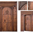 Alpujarreñas, manufacturing of rústic style doors in Spain, classic rustic exterior doors from Spain